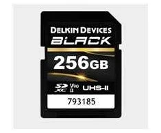 Delkin SDXC Juodas Rugged UHS-II R300/W250 (V90) 256GB (nauja)