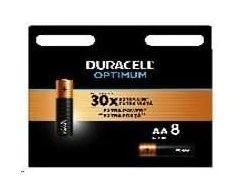 DURACELL - Optimum alkalická baterie tužková AA 8 ks
