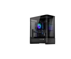Endorfy case Aquarius 8000 Flex,Průhledná bočnice, E-ATX, juoda