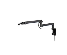 ENDORFY Stojan na mikrofon Broadcast Low Profile RGB Boom Arm, juoda