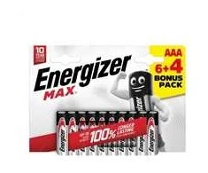 Energizer LR03/10 Max AAA 6+4