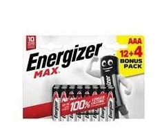 Energizer LR03/16 Max AAA 12+4