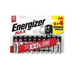 Energizer Energizer LR6/10 Max AA 6+4 zdarma