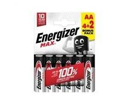 Energizer LR6/6 Max AA 6 vnt. pakuotė