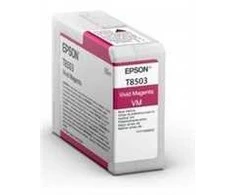 Epson T85030N Singlepack rašalas, Vivid Magenta | Epson Epson | T8503 | Epson T8503 – ryškiai purpurinė – originali – rašalo kasetė | Rašalo kasetė | Ryški purpurinė