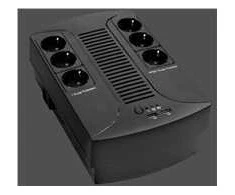EUROCASE UPS EA200PLUS EVO2 850VA interaktyvi linija, 4x CZ zásuvka, RJ11, USB duomenys