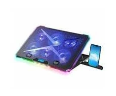 Evolveo Ania 9 RGB aušinimo padėklas, reguliuojamas stovas profesionaliam nešiojamajam kompiuteriui