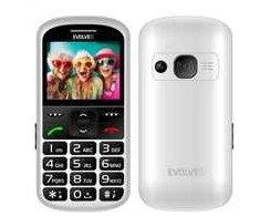EVOLVEO EasyPhone XS, mobilusis telefonas senjorams, baltas