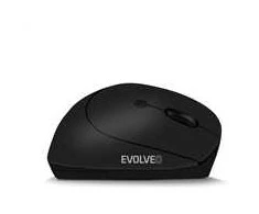 Pelė Evolveo LadyErgo, cicha wertykalna ergonomiczna pelė, 2.4GHz, juoda
