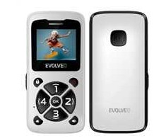 EVOLVEO Mobilus telefonas senjorams EasyPhone ID, baltas