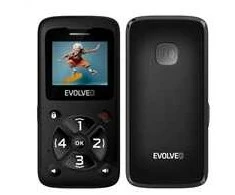 Evolveo Telefonas senjorams EasyPhone ID, juoda