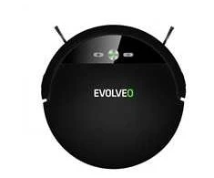 EVOLVEO RoboTrex H6, robotas dulkių siurblys, vandens valymas, įkrovimo stotelė, juoda