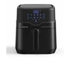 Gruzdintuvė Evolveo Salente HotAir, karšto oro gruzdintuvė 2in1, 4,3 l, juoda