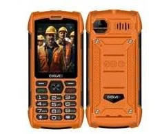 EVOLVEO StrongPhone H1, atsparus vandeniui, patvarus telefonas su dviem SIM kortelėmis, oranžinis