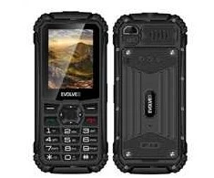 EVOLVEO StrongPhone Q1, vandeniui atsparus, patvarus dviejų SIM kortelių telefonas, juodas