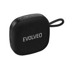 Garsiakalbis Evolveo TopSound, belaidis neperšlampamas bluetooth reproduktor s rádiem juoda