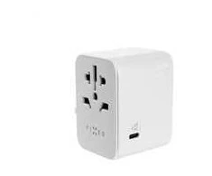 Fixed Fiksuotas pasaulis 3x USB-C + 2x USB-A 65W balta