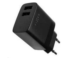 Fixed | Dual USB Travel Charger 17W and USB/USB-C Cable | FIXC17N-2UC-BK | N/A