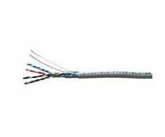 FTP kabelis LYNX REELEX AIR, Cat5E, laidas, PVC, Eca, pilkas, 305m