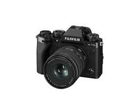 Sisteminis fotoaparatas FUJIFILM X-T5/XF16-50mmF2.8-4.8 R LM WR, Juodas