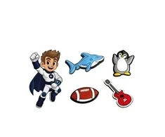 Garett Charms Neo Set 3 - set ozdobných pinů do řemínku