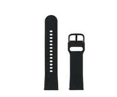 Garett Dirželis universalus silikonowy juoda 22 mm