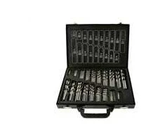 Sukomplektuotas cilindrinis grąžtas Geko HSS 1,0–10,0 mm mm
