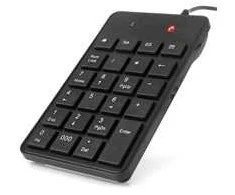 Klaviatūra C-Tech Skaičių klaviatūra, juoda (KBN-01)