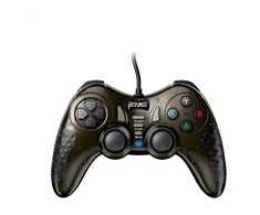 Gamepad Genius GX Gaming GX-19UV, 19przycisk, USB, juoda-ruda