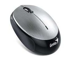 GENIUS pelė NX-9000BT/ Bluetooth 4.0/ 1200 dpi/ belaidė/ įkraunama baterija/ sidabrinė