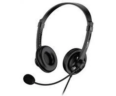 Ausinės Genius ausinės HS-230U/ USB/ juoda