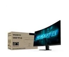 GIGABYTE LCD - 27" Gaming monitorius GS27FC2, Prohnutý VA 1500R, 1920x1080 FHD, 240Hz, 3000:1, 350cd/m2, 1ms, 2xHDMI, 1xDP