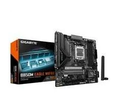 Pagrindinė plokštė „Gigabyte B850M EAGLE WF6E“ | Procesorių šeima AMD | Procesoriaus lizdas AM5 | DDR5 | Palaikomos kietojo disko sąsajos SATA, M.2 | SATA jungčių skaičius 4