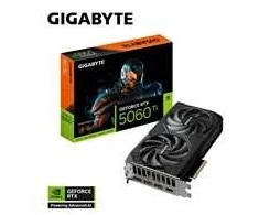 Vaizdo plokštė „Gigabyte GeForce RTX 5060 Ti WINDFORCE OC 16G“ | NVIDIA | 16 GB | „GeForce RTX 5060 Ti“ | GDDR7 | HDMI jungčių kiekis: 1 | PCI-E 5.0