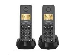 Gigaset Basic 100 Duo Juodas