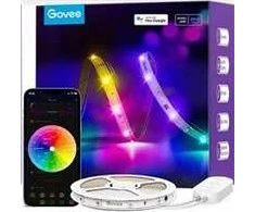 Govee H618A pagrindinis LED juostinis šviestuvas 5m | Taśma LED | Wi-Fi, Bluetooth, RGBIC