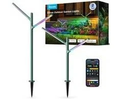 Lubinis šviestuvas „Govee RGBICWW“ sodo šviestuvai | LED sodo šviestuvai | RGBWW, 1100 lm, 2,4 GHz „Wi-Fi“ + „Bluetooth“, IP66