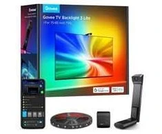 „Govee H6099 TV Backlight 3 Lite“ | LED foninis apšvietimas | 75–85 colių televizoriams, RGBICW, „Wi-Fi“ ir „Bluetooth“