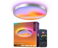 Lampa sufitowa Govee Ultra RGBICWW Smart podwójne apvalus światło sufitowe 5000lm 53cm Matter (H1270301)