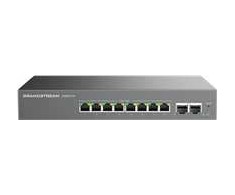 Šakotuvas Grandstream Networks „Grandstream GWN7721P“ L2 Lite valdomas komutatorius, 8x 2.5GbE RJ45, 2x 10G SFP+, PoE/PoE+