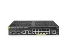 Šakotuvas Hewlett Packard (HP) HPE Aruba 2930F-12G 12x GB-Lan, davon 12x PoE+ (139W), 2x SFP+