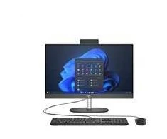 Stacionarus kompiuteris Hewlett Packard (HP) HP AIO ProOne 240 G10 AiO 23.8 NT i3-N300,8GB,512GB NVMe, WiFi 6 + BT,klaviatūra a pelė,65W externí,pilka,HDMI,Win11Home