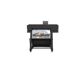 HP DesignJet T870 ploteris - 610 mm (24 colių) didelio formato spausdintuvas - spalvotas - rašalinis - A1 ritinėlis (61,0 cm x 91,4 m) - 2400 x 1200 dpi - iki 0,35 min./puslapis (nespalvotas) / iki 0,35 min./puslapis (spalvotas) - USB 2.0, gigabito LAN, Wi-Fi(n) - pjaustytuvas
