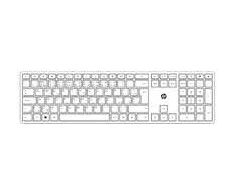 Hewlett Packard (HP) HP USB Business Slim v2 SmartCard CCID klaviatūra CZ