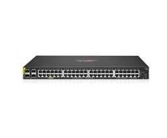 Šakotuvas Hewlett Packard (HP) Switch HPE Aruba Networking CX 6000 48p 10M/100M/1G Class4 PoE 4p SFP 1G 740W Switch - Switch - managed - 48 x 10/100/1000 (PoE+) + 4 x Gigabit SFP (Uplink) - Przepływ powietrza su boku na bok - do montażu w szafie, do montażu na ścianie - PoE+ (740 w) - B