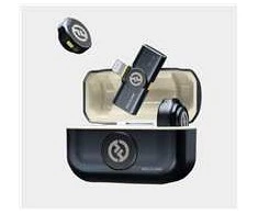 HOLLYLAND LARK M2 LIGHTNING - WIRELESS LAVALIER MICROPHONE WITH LIGHTNING PLUG (DUO,SHINE CHARCOAL)