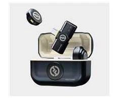 HOLLYLAND LARK M2 USB-C – BELAIDIS LAVALIER MIKROFONAS SU USB jungtimi (DUO, SHINE CHARCOAL)