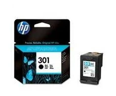 Hewlett Packard (HP) HP 301 originali rašalo kasetė, juoda, standartinės talpos, 3 ml