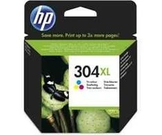 Hewlett Packard (HP) HP N9K07AE rašalo kasetė Nr.304XL, trispalvė, didelės talpos