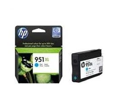 Hewlett Packard (HP) Originali HP 951XL rašalo kasetė žalsvai mėlyna didelės talpos 1500 puslapių 1 pakuotės Officejet